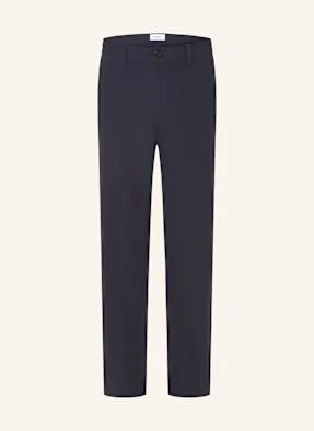 Les Deux Chinosy Cody Tapered Fit blau