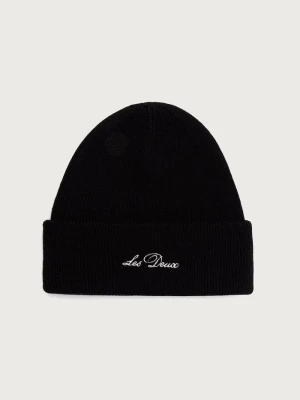 Les Deux czapka beanie męska wełniana czarny