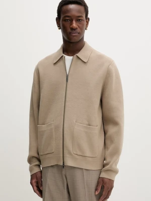 Les Deux kardigan męski bawełniany Fischer