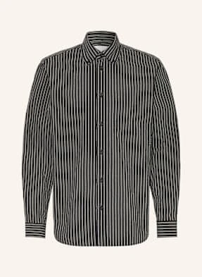 Les Deux Koszula Kent Comfort Fit schwarz