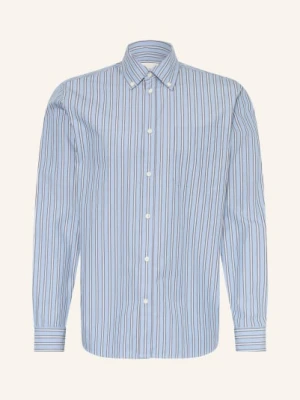 Les Deux Koszula Kent Loose Fit blau