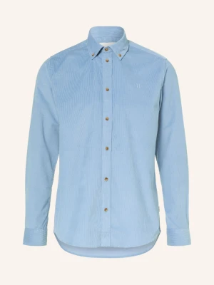 Les Deux Koszula Z Sztruksu O Kroju Regular Fit blau