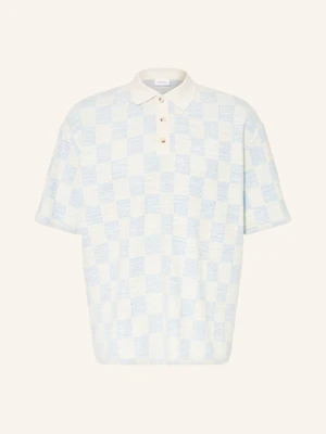 Les Deux Koszulka Polo Z Dżerseju Branson blau