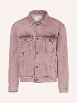 Les Deux Kurtka Jeansowa Rally rosa 643 LIGHT PINK DENIM WASH