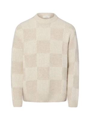 Les Deux sweter wełniany Mężczyźni Wełna (100%) biały