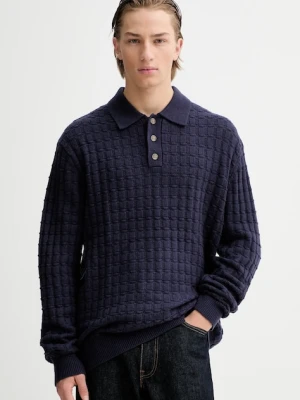 Les Deux sweter z dodatkiem wełny Gustav