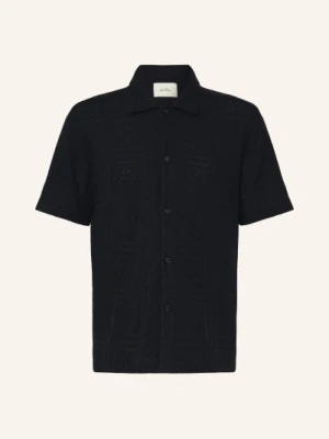 Les Deux Sweter Z Dzianiny Hector Loose Fit schwarz