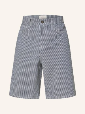 Les Deux Szorty Ryder Loose Fit blau