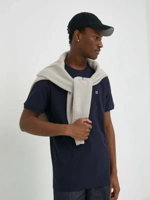 Les Deux t-shirt bawełniany granatowy