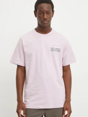 Les Deux t-shirt bawełniany różowy