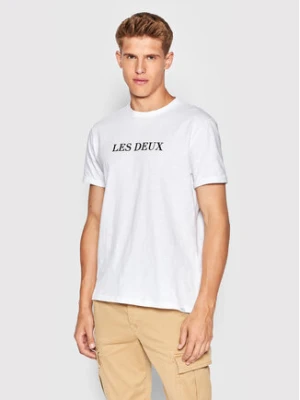 Les Deux T-Shirt LDM101099 Biały Regular Fit