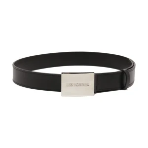 Les Hommes Skórzany pasek