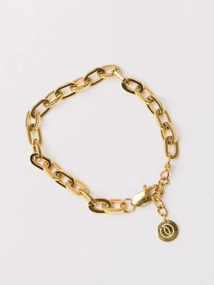 Les Lunes Bransoletka "Aura" w kolorze złotym rozmiar: onesize