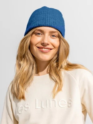 Les Lunes Czapka "Luluu" w kolorze niebieskim rozmiar: onesize