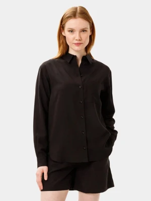 Les Lunes Koszula "Hattie" w kolorze czarnym rozmiar: L