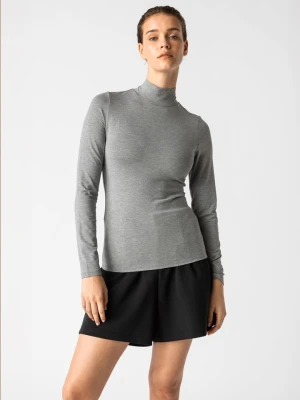 Les Lunes Koszulka "Noraa" w kolorze szarym rozmiar: XXS