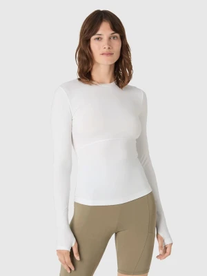 Les Lunes Koszulka sportowa "Flow" w kolorze białym rozmiar: XL