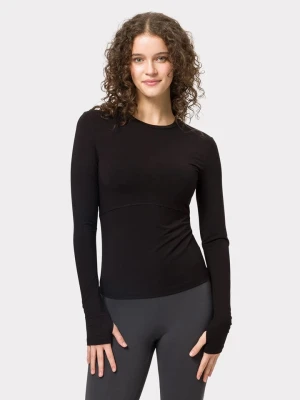 Les Lunes Koszulka sportowa "Flow" w kolorze czarnym rozmiar: XL