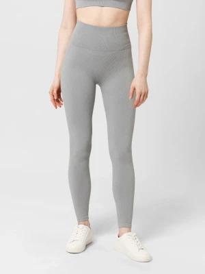 Les Lunes Legginsy sportowe "Form" w kolorze szarym rozmiar: S