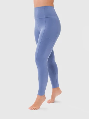 Les Lunes Legginsy sportowe "Luna Active" w kolorze błękitnym rozmiar: XL
