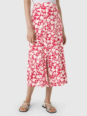 Les Lunes Spódnica "Sienna" w kolorze biało-czerwonym rozmiar: S