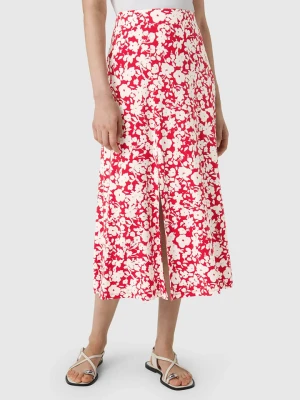 Les Lunes Spódnica "Sienna" w kolorze czerwono-białym rozmiar: XL