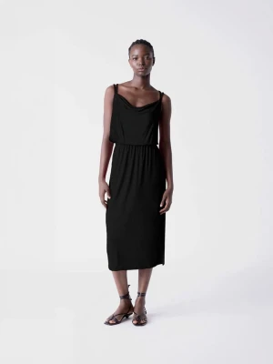 Les Lunes Sukienka "Helen" w kolorze czarnym rozmiar: L