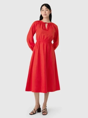 Les Lunes Sukienka "Maarley" w kolorze czerwonym rozmiar: XL