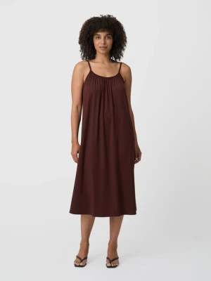 Les Lunes Sukienka "Maviee" w kolorze brązowym rozmiar: XS