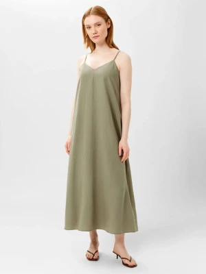 Les Lunes Sukienka "Piiper" w kolorze khaki rozmiar: XS