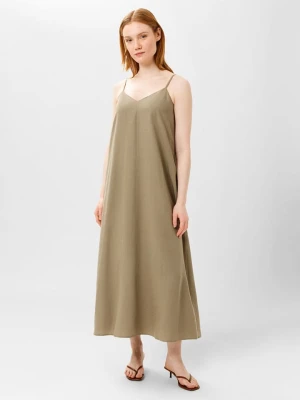 Les Lunes Sukienka "Piiper" w kolorze khaki rozmiar: M