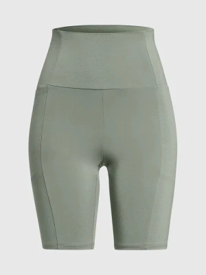 Les Lunes Szorty sportowe "Luna" w kolorze zielonym rozmiar: XS