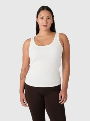 Les Lunes Top "Chloee" w kolorze białym rozmiar: XS