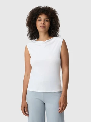 Les Lunes Top "Miraa" w kolorze białym rozmiar: S