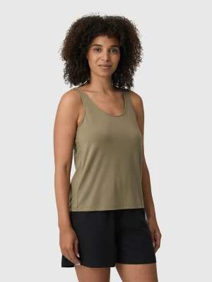 Les Lunes Top "Nelaa" w kolorze khaki rozmiar: M