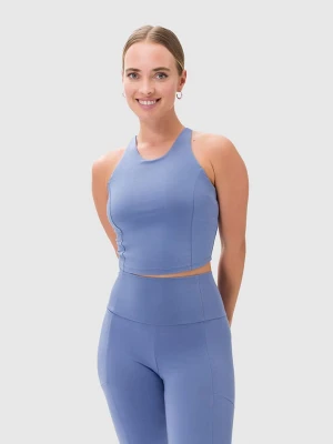Les Lunes Top sportowy "Luna Active" w kolorze błękitnym rozmiar: XL