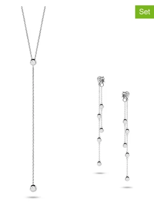 Les Petites Précieuses 2-częściowy zestaw biżuterii rozmiar: onesize