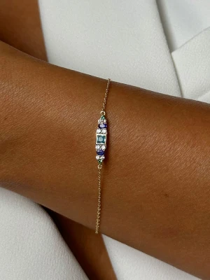 Les Petites Précieuses Pozłacana bransoletka z elementem ozdobnym rozmiar: onesize