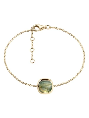 Les Petites Précieuses Pozłacana bransoletka z labradorytem rozmiar: onesize