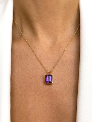 Les Petites Précieuses Pozłacany naszyjnik z zawieszką - dł. 40 cm rozmiar: onesize