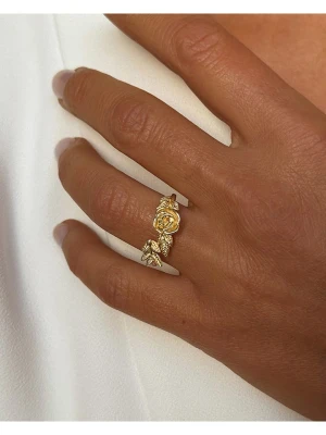 Les Petites Précieuses Pozłacany pierścionek rozmiar: 54