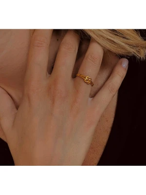 Les Petites Précieuses Pozłacany pierścionek rozmiar: 60