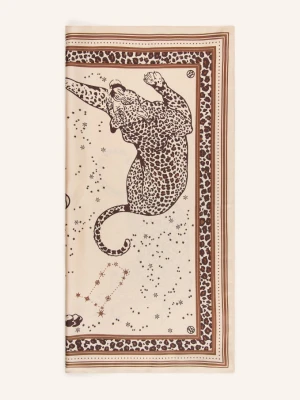 Lescarf Szalik Jedwabny beige