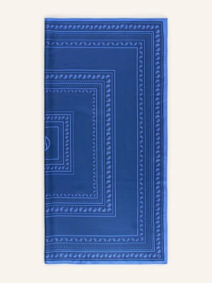 Lescarf Szalik Jedwabny blau