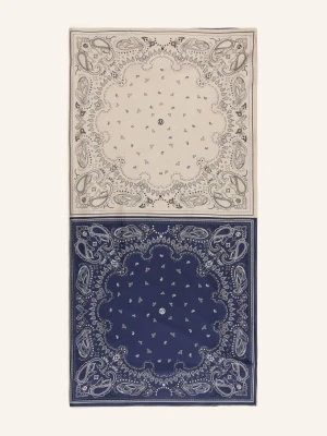 Lescarf Szalik Jedwabny blau