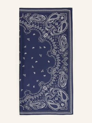 Lescarf Szalik Jedwabny blau