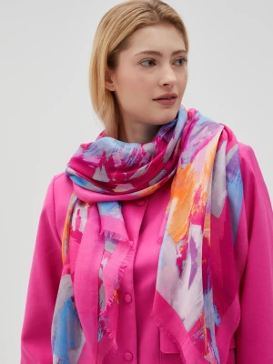 Letni szal różowy Moodo