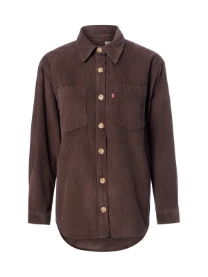 Levi' bluzka z sztruksu Kobiety Bawełna (100%) brązowy Levi's