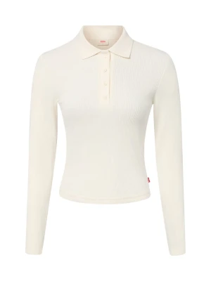 Levi' koszulka polo z długim rękawem Kobiety Dżersej biały Levi's