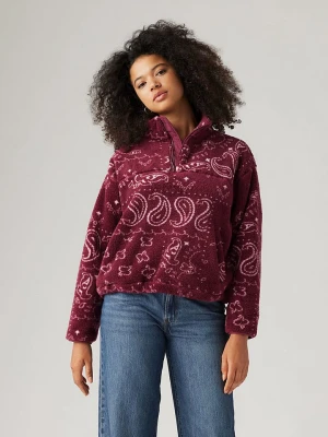 Levi´s Bluza polarowa w kolorze bordowym rozmiar: M